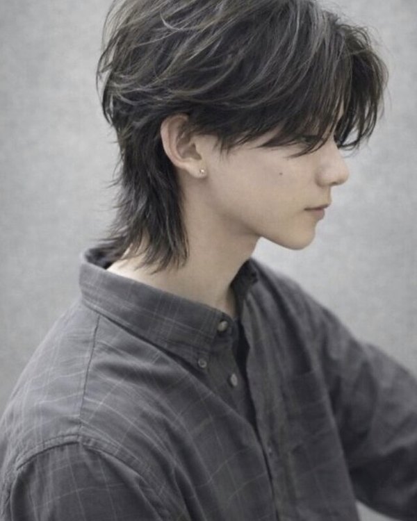 F-CODE 難波の施術例。毛流れフェザーパーマ（担当 F-CODE）